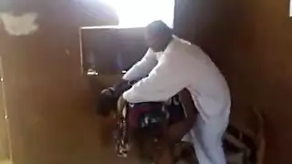 alone time: daddys hardcore rear entry on young wife