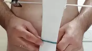 خيال العلاج السلوكي المعرفي المتطرف: صفع سادي وتعذيب خصيوي نهائي